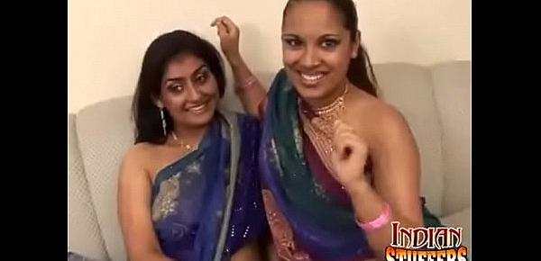  Sexy Gaya Patel and Mina threesome